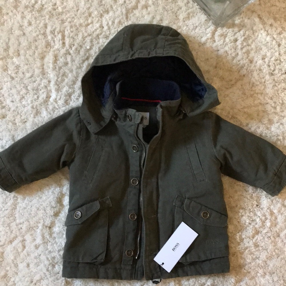 Hugo Boss Baby hooded parka (6 months)